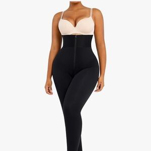 Seamless Black Shapewear Bodysuit